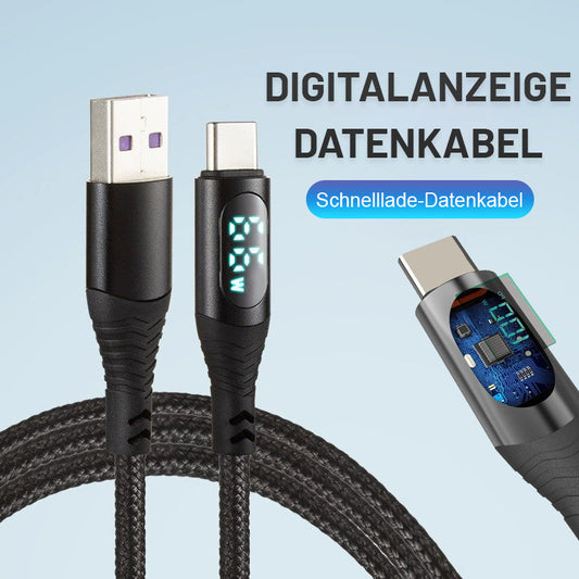 Intelligente digitale Anzeige Mobiltelefon-Datenkabel